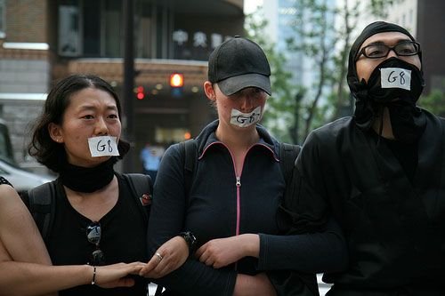 Anti-G8 Japan 2008